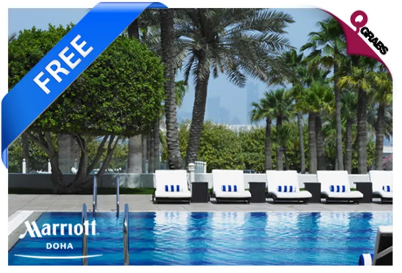 A FREE 2 Night VIP Weekend Stay for 2 People at the Doha Marriott Hotel! Includes Breakfast & Dinner for Two PLUS use of the Pool & Beach! Enter the draw…it’s FREE!!